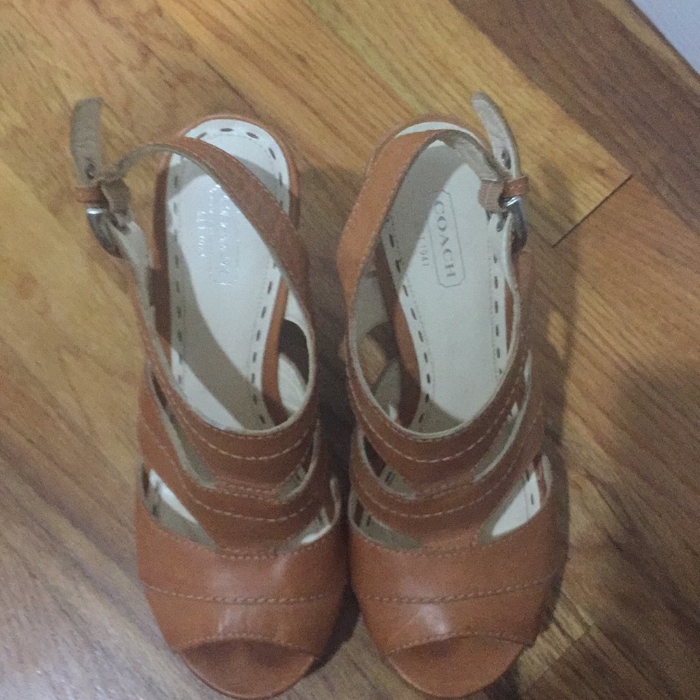 Coach wedges
